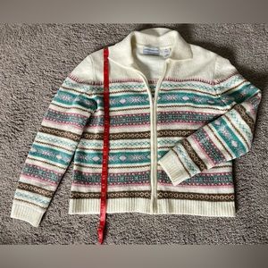 Alfred Dunner petite sweater in excellent condition-Grannycore